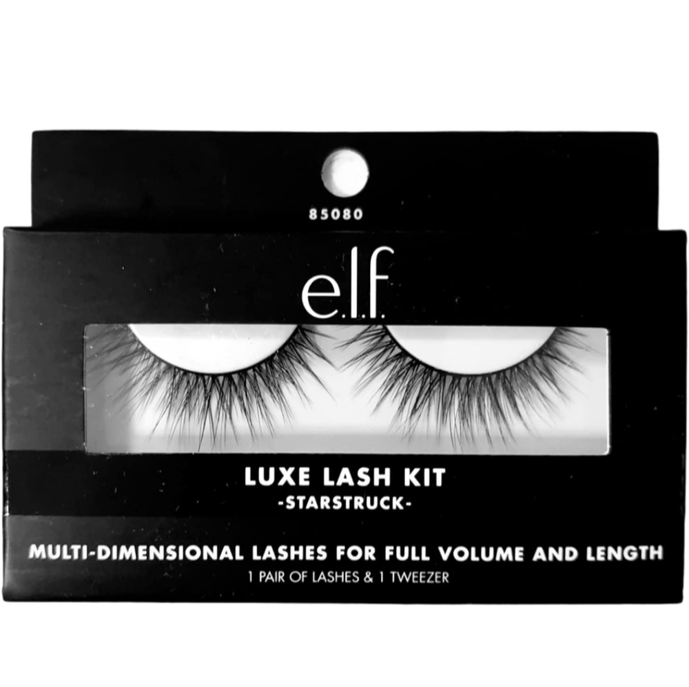 New e.l.f. Starstruck Luxe Lash Kit with Tweezers (85080).BRAND NEW NEVER OPEN